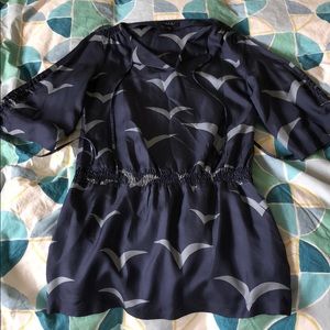 Laundry by Shelli Segal Silk Dress Beach Coverup